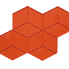 Molde MF-10 Rombos 100cm x 70cm