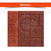 Molde MC-02 Cenefa Piedra Camel 19.7cm x 103.3cm - Image 2