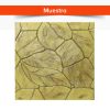 Molde MT-20 Hoja en Piedra Laja 74.5cm x 74.5cm - Image 2
