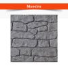 Molde MP-16 Pared Textura Roca 65.2cm x 35.2cm - Image 2