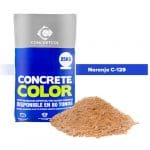Concrete Color C-129 Naranja